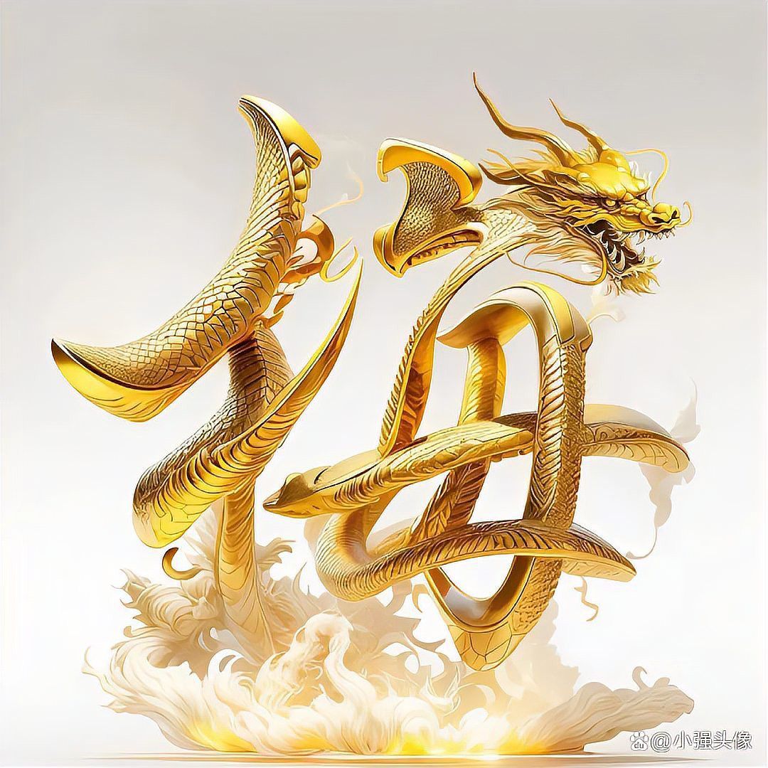 有哪些受歡迎的姓氏金龍頭像設計案例？