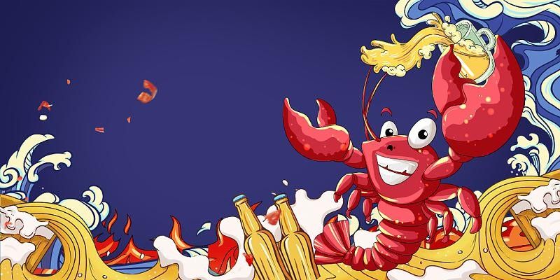 龍蝦圖片如何與品牌元素結合