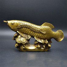 龍魚擺件圖片頭朝右