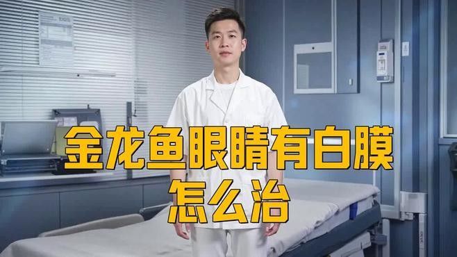 龍魚眼睛白膜中期如何治療？
