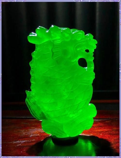 玉雕龍魚圖片擺件大全