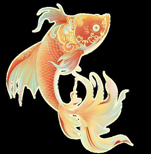 龍魚圖騰圖片