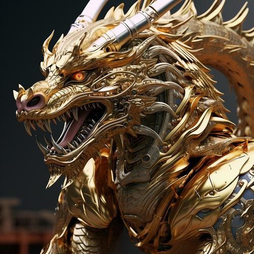 有沒有國潮風金龍IP設計案例？ 有沒有國潮風金龍IP設計案例？ 龍魚百科 第37張
