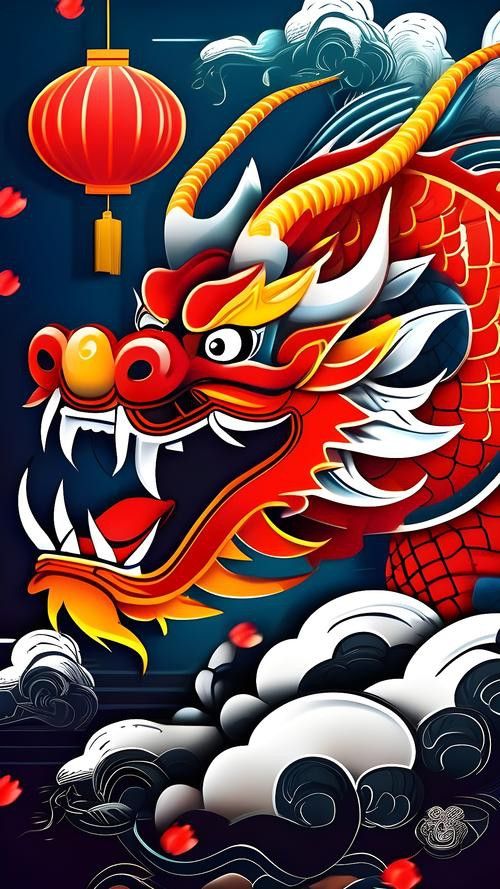 有沒有國潮風金龍IP設計案例？ 有沒有國潮風金龍IP設計案例？ 龍魚百科 第49張