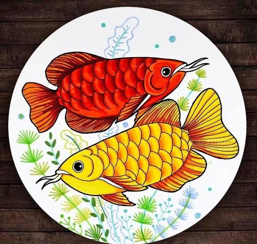 龍魚圖片大全圖片高清壁紙可愛卡通動(dòng)漫