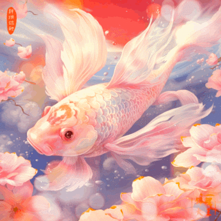 龍魚圖片大全圖片高清壁紙可愛卡通動(dòng)漫