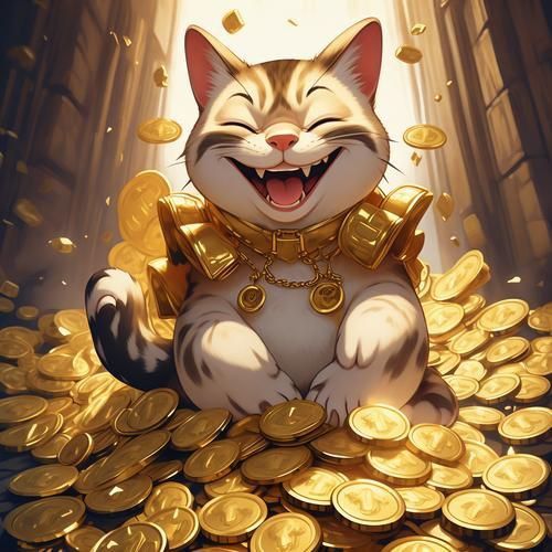 迷你招財(cái)貓情侶頭像