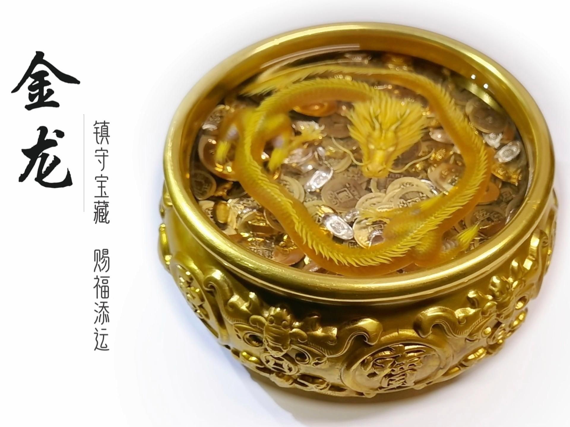 金龍壁畫的最佳搭配 金龍壁畫的最佳搭配 龍魚百科 第5張