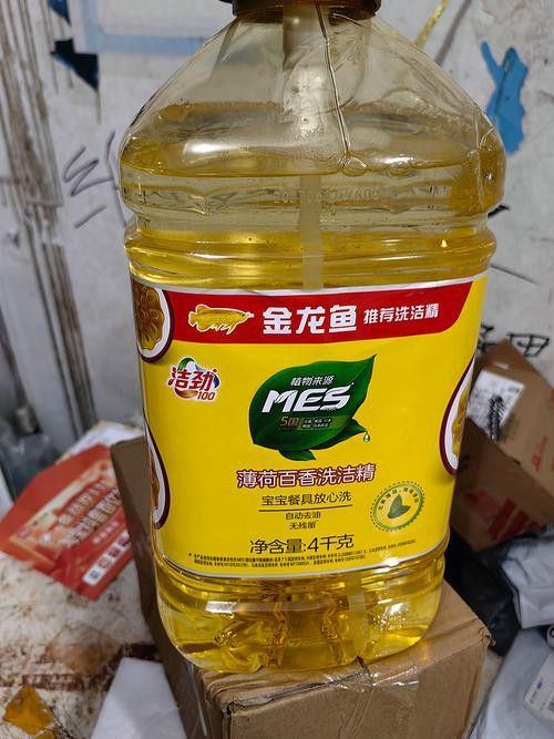 金龍魚洗潔精10公斤綠桶瓶蓋
