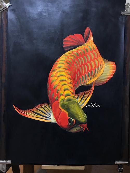 龍魚圖片 國畫大全