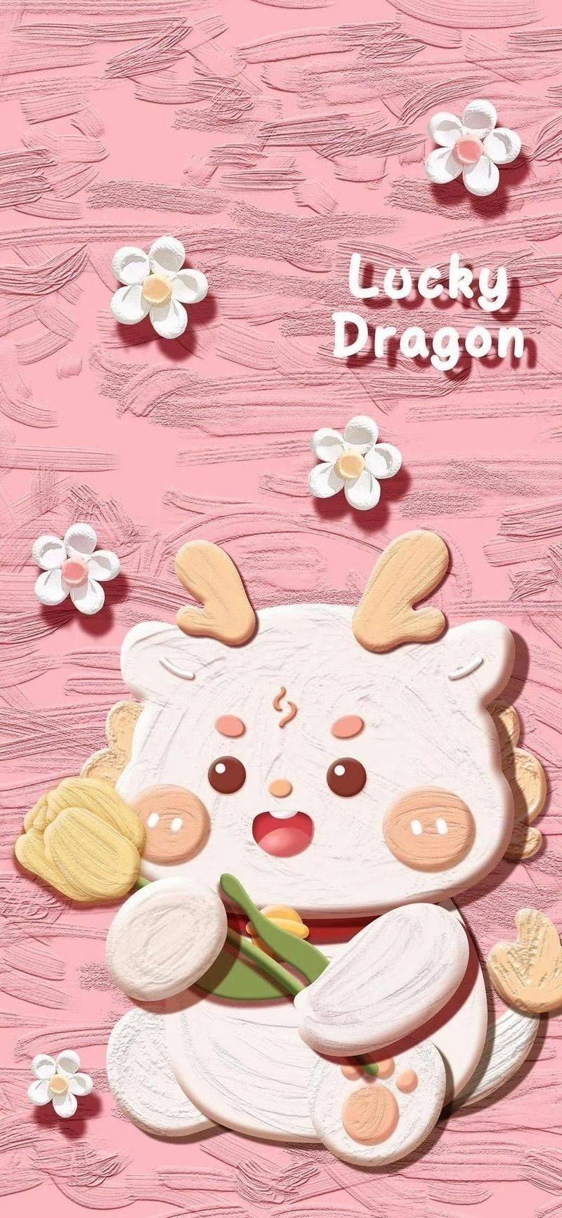 有沒有更多高清招財龍壁紙風格？