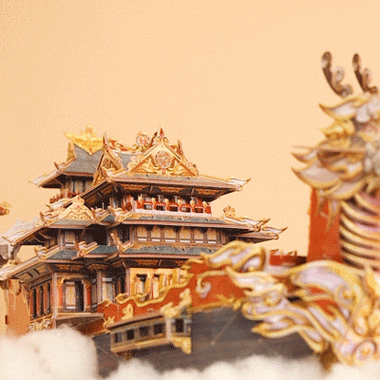 能推薦一些動態(tài)吉祥龍圖片嗎？