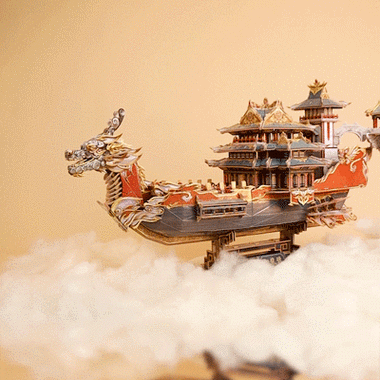 能推薦一些動態(tài)吉祥龍圖片嗎？