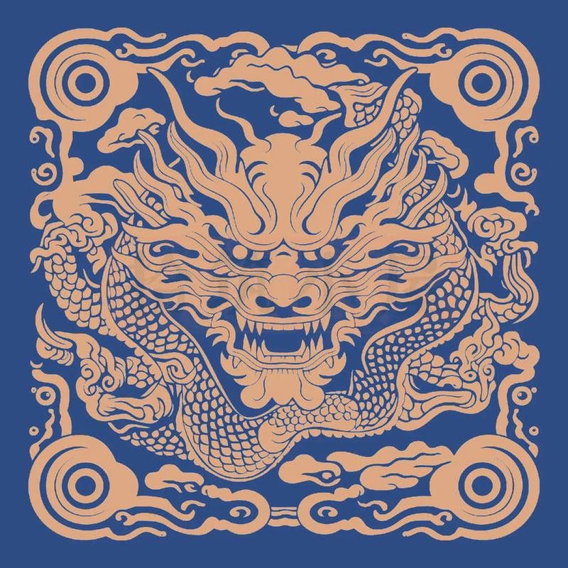有哪些龍身幾何解構案例？ 有哪些龍身幾何解構案例？ 龍魚百科 第7張