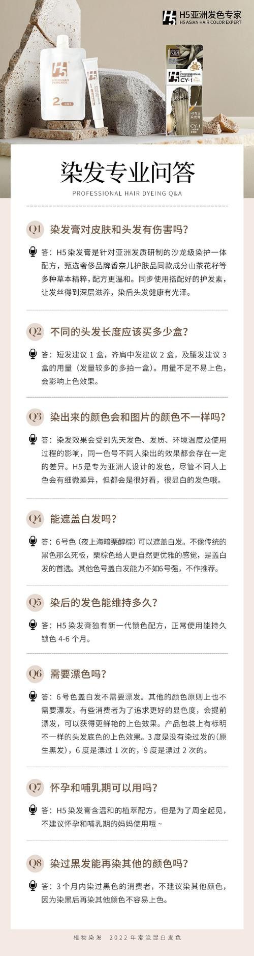 如何正確使用紅龍染發劑？