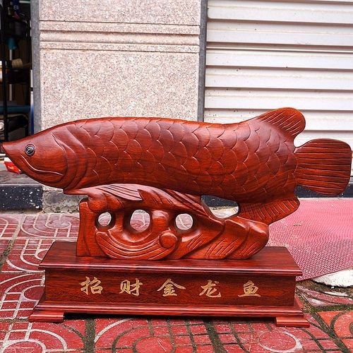 木雕金龍魚有哪些名家作品？ 木雕金龍魚有哪些名家作品？ 龍魚百科 第5張