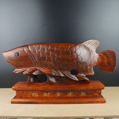 木雕金龍魚有哪些名家作品？ 木雕金龍魚有哪些名家作品？ 龍魚百科 第4張