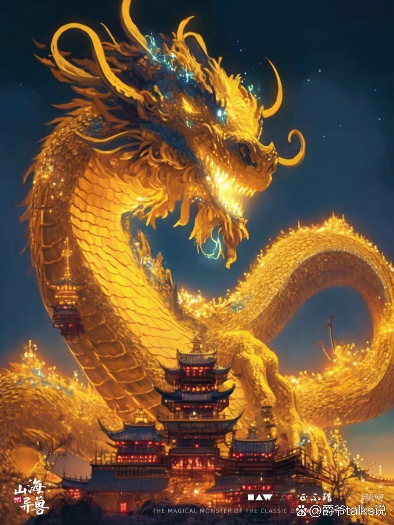 金色的龍是什么龍王