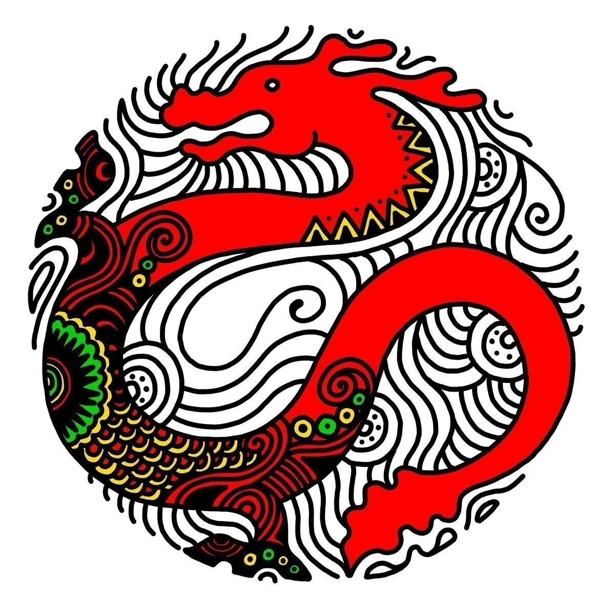 現(xiàn)代設(shè)計(jì)中紅龍紋的應(yīng)用有哪些？