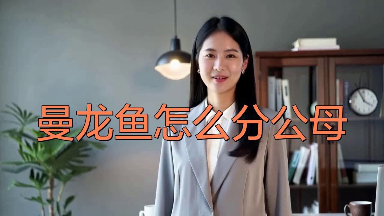 如何鑒別曼龍魚的雌雄？