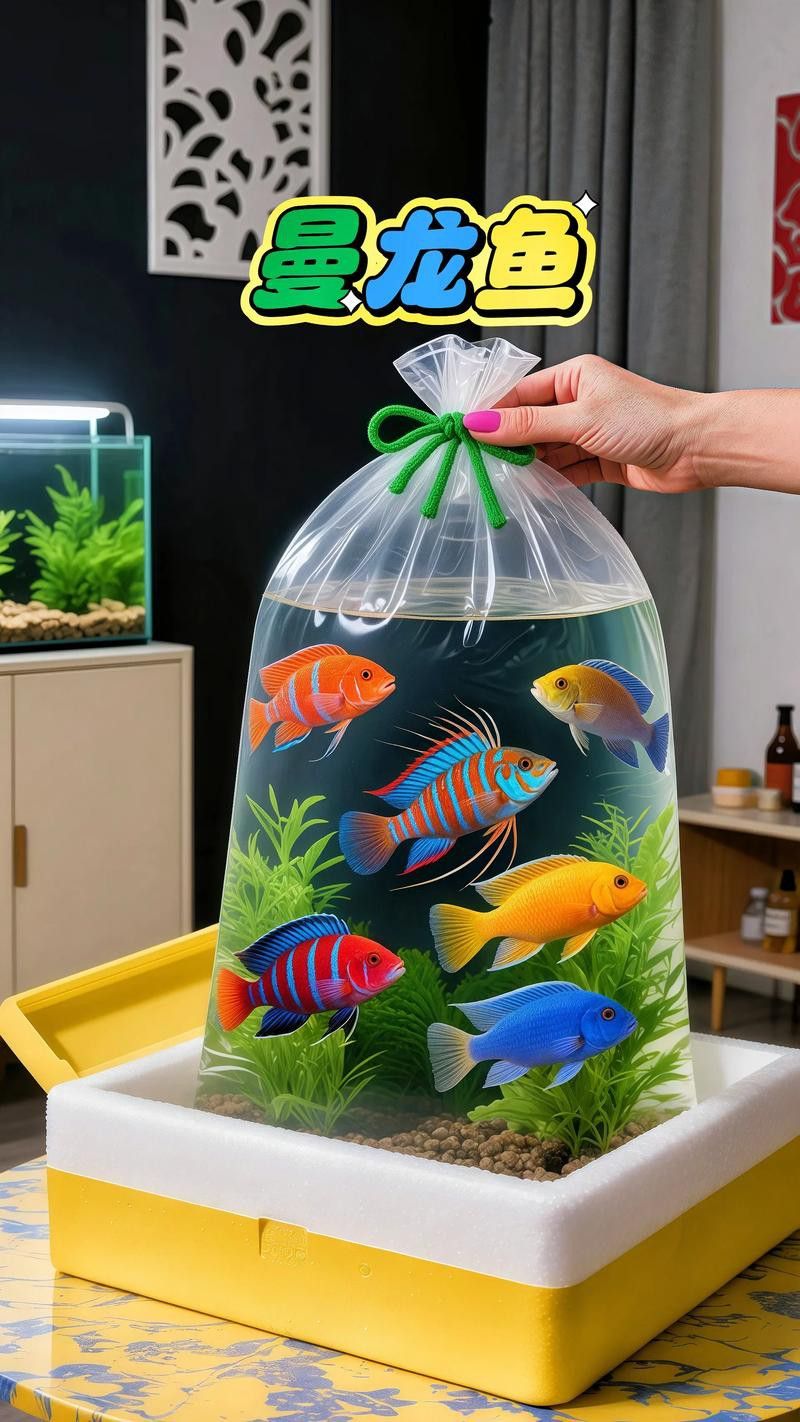 養曼龍魚怎么造景好看圖片