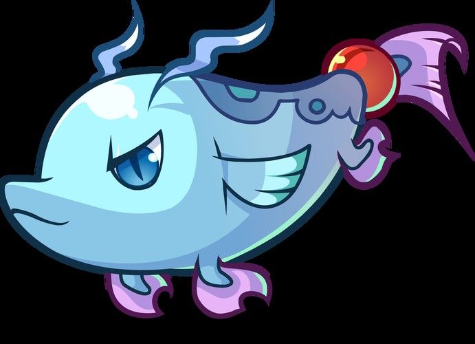 龍魚圖片大全圖片高清壁紙可愛動漫版