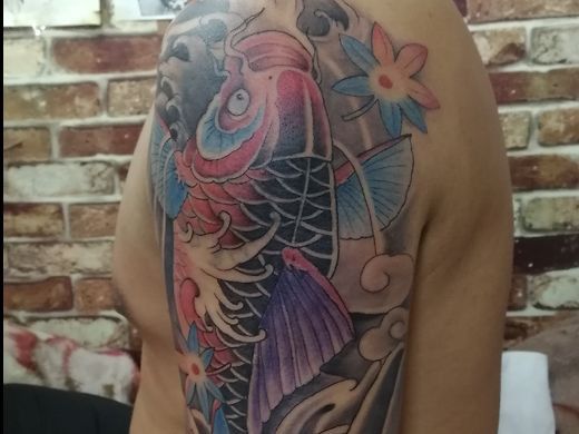 龍魚最簡單十個紋身