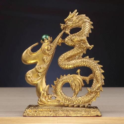 金屬材質龍擺件有哪些風格選擇？ 金屬材質龍擺件有哪些風格選擇？ 龍魚百科 第10張