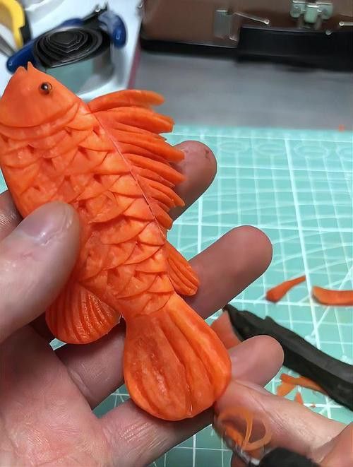 金龍魚圖案擺盤大全