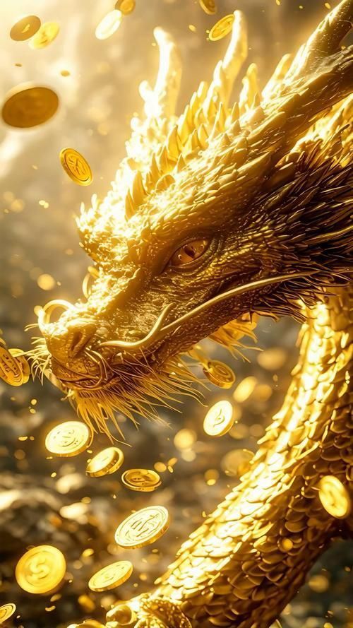 推薦一些經(jīng)典的聚財金龍圖片 推薦一些經(jīng)典的聚財金龍圖片 龍魚百科 第19張
