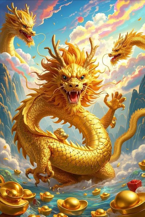 推薦一些經(jīng)典的聚財金龍圖片 推薦一些經(jīng)典的聚財金龍圖片 龍魚百科 第22張