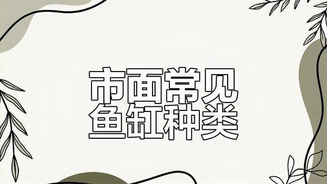 買水族箱還是玻璃魚缸