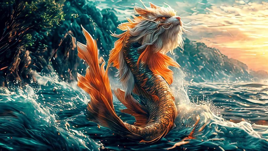 龍頭魚尾圖案有哪些變種形式？ 龍頭魚尾圖案有哪些變種形式？ 龍魚百科 第17張