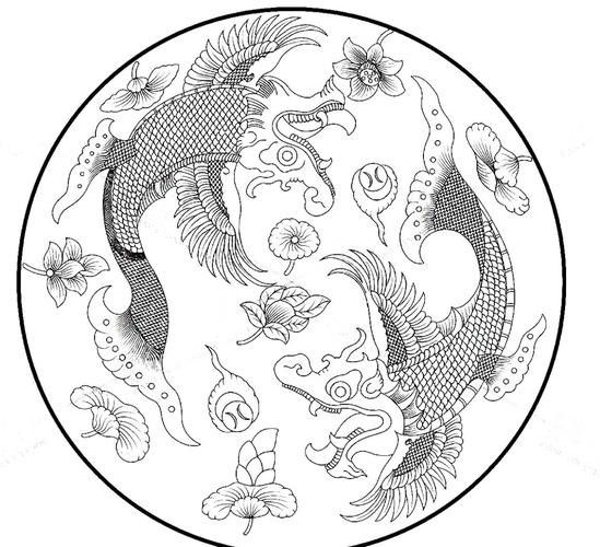 龍頭魚尾圖案有哪些變種形式？ 龍頭魚尾圖案有哪些變種形式？ 龍魚百科 第25張