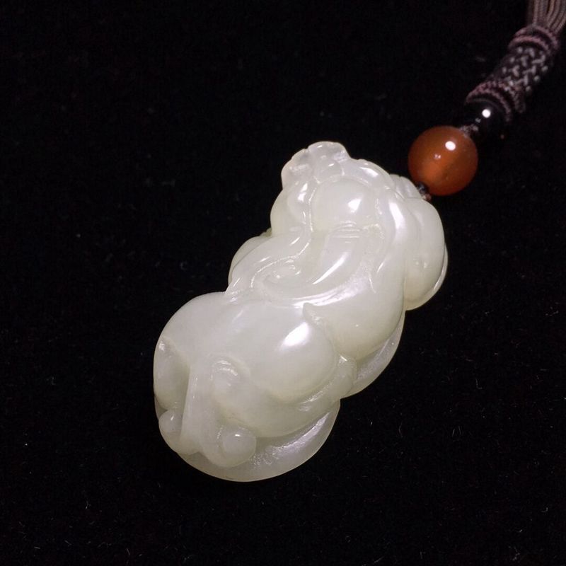 和田玉龍魚(yú)釣墜：和田玉龍魚(yú)吊墜和田玉龍魚(yú)吊墜【報(bào)價(jià)價(jià)格評(píng)測(cè)