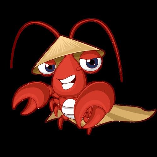 有沒有創(chuàng)意手繪龍蝦圖片？