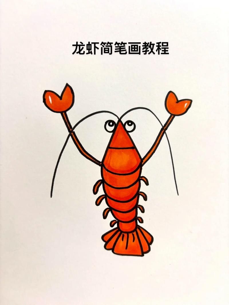 有沒有創(chuàng)意手繪龍蝦圖片？