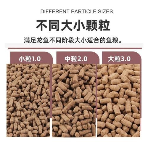 龍魚飼料配方大全表圖