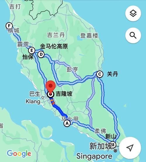 馬來西亞地圖