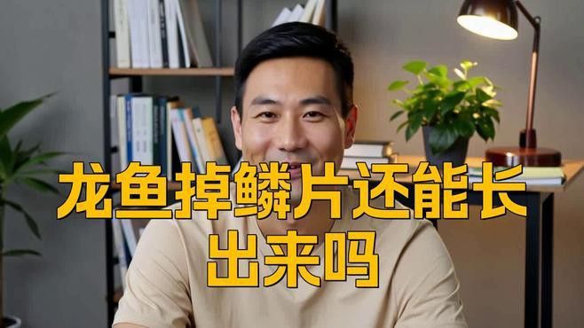 龍魚撞缸掉鱗會自愈嗎？
