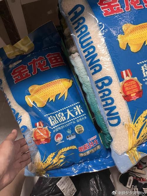 金龍魚5千克盤錦米圖片