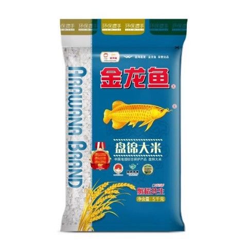 金龍魚5千克盤錦米圖片