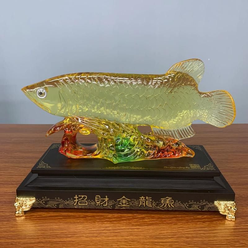 木雕金龍魚參考圖片