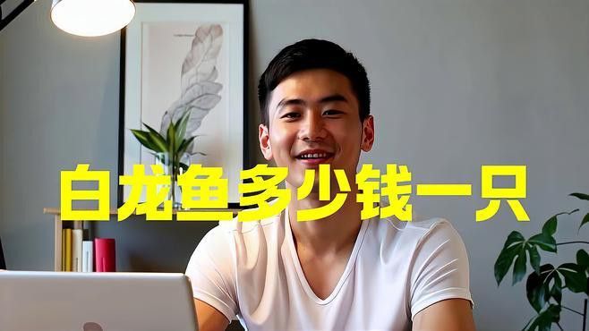 白化龍魚為什么能賣到200萬？