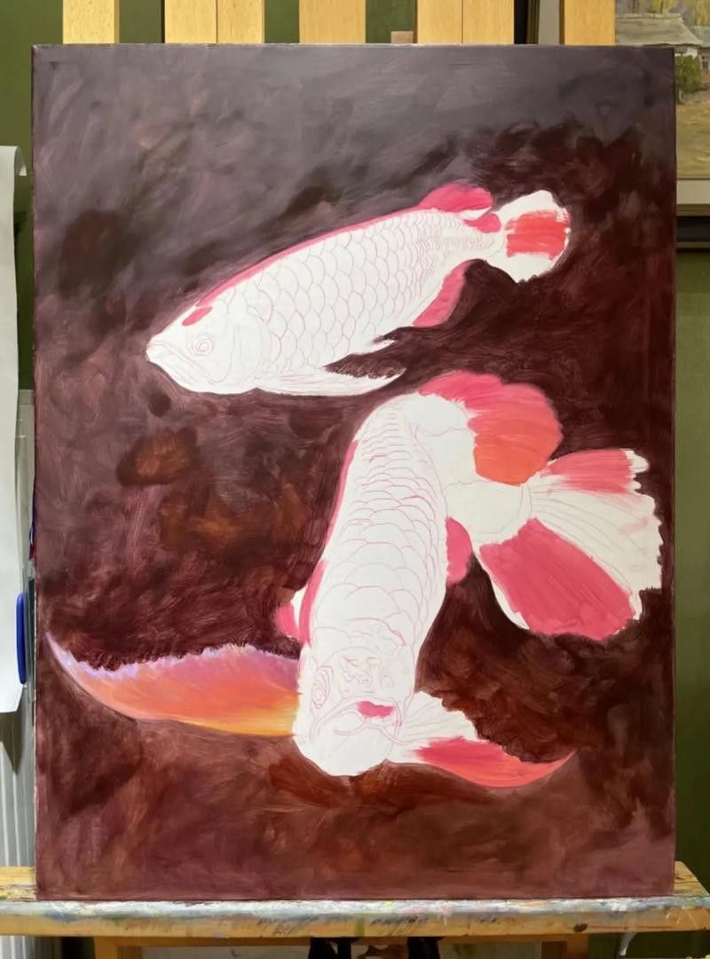 金龍魚的畫法簡筆畫