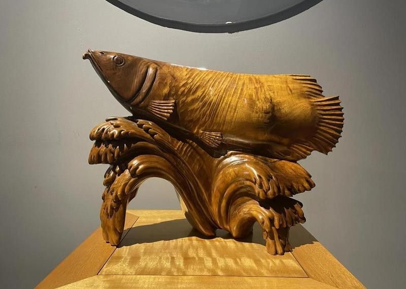 龍魚木雕有哪些收藏價(jià)值？ 龍魚木雕有哪些收藏價(jià)值？ 龍魚百科 第15張