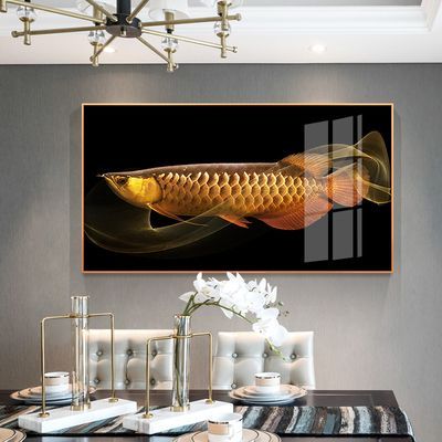 金龍魚掛畫適合在玄關掛嗎：金龍魚掛畫是否適合在玄關掛 金龍魚掛畫適合在玄關掛嗎：金龍魚掛畫是否適合在玄關掛 龍魚百科 第1張