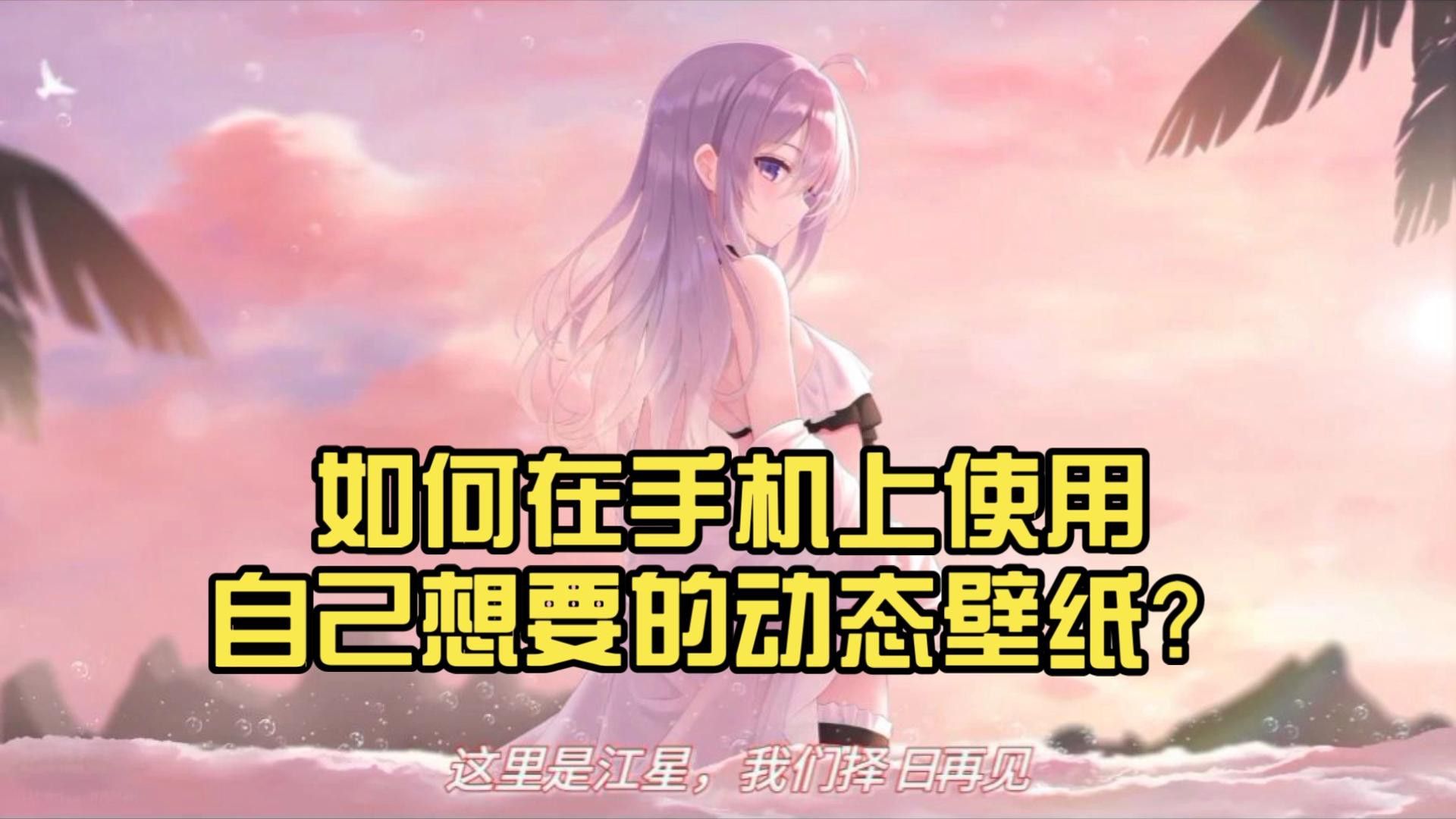 動態壁紙下載后如何設置？ 動態壁紙下載后如何設置？ 龍魚百科 第2張