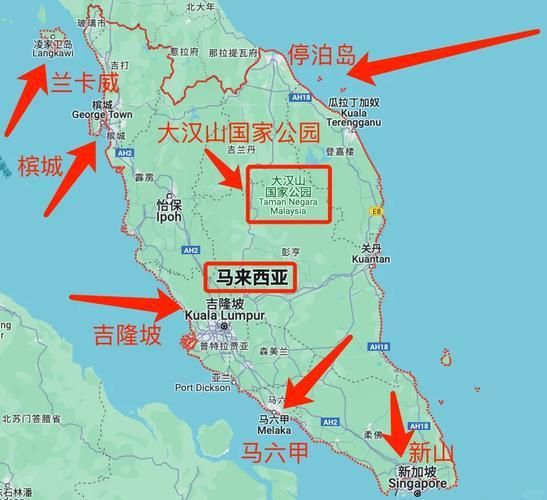 馬來(lái)西亞地理位置詳細(xì)圖 馬來(lái)西亞地理位置詳細(xì)圖 龍魚百科 第14張