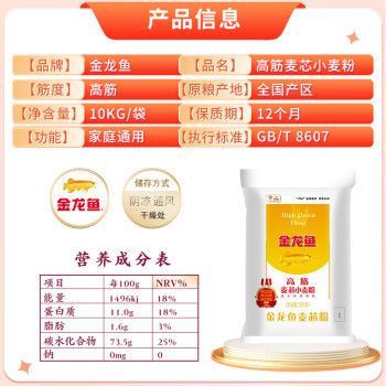 金龍魚高筋粉為啥便宜：金龍魚高筋粉價(jià)格優(yōu)勢